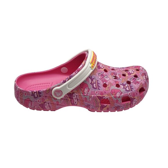 Crocs Hello Kitty‎ Classic Clog Womens Size 12 Pink 208527 680 - Picture 1 of 10